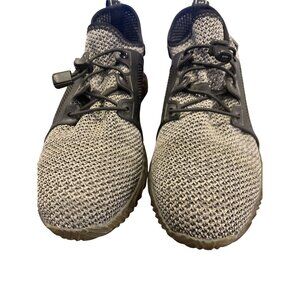 Adidas Die Weltmarke Mit Den Gray Steel Toe Mesh Sneakers Size 11.5 Lightweight